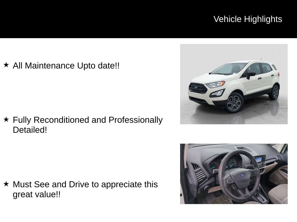 Used 2021 Ford EcoSport S image 11