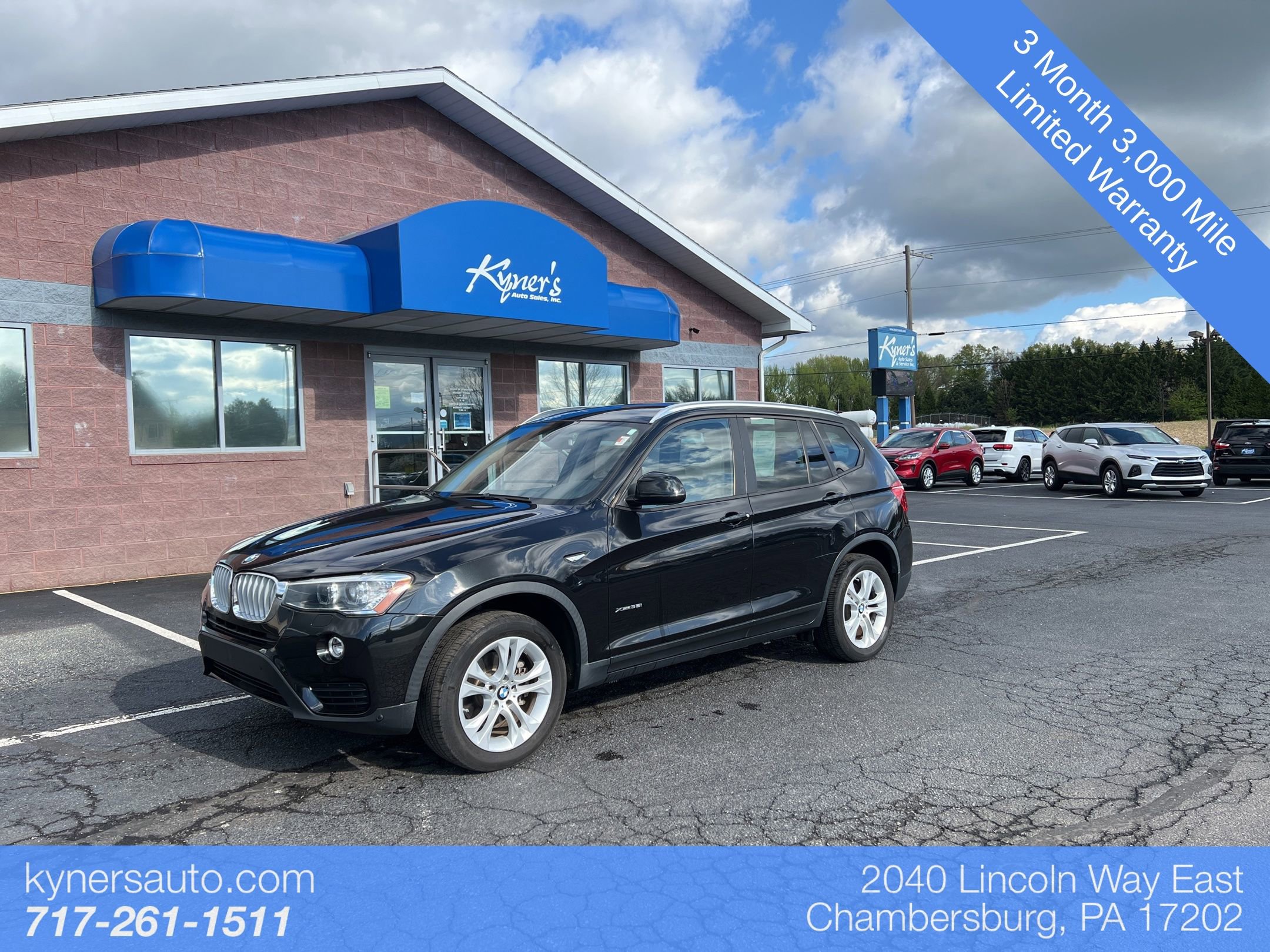 Used 2017 BMW X3 xDrive35i AWD/4WD image 1