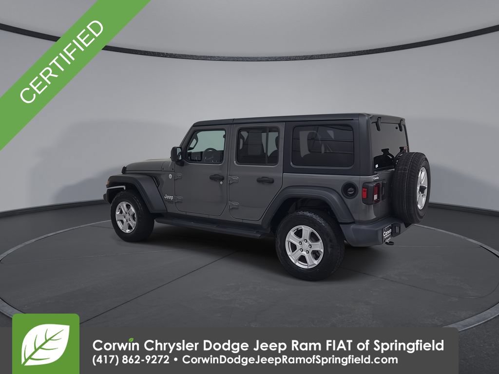 Used 2021 Jeep Wrangler Unlimited Sport AWD/4WD image 10