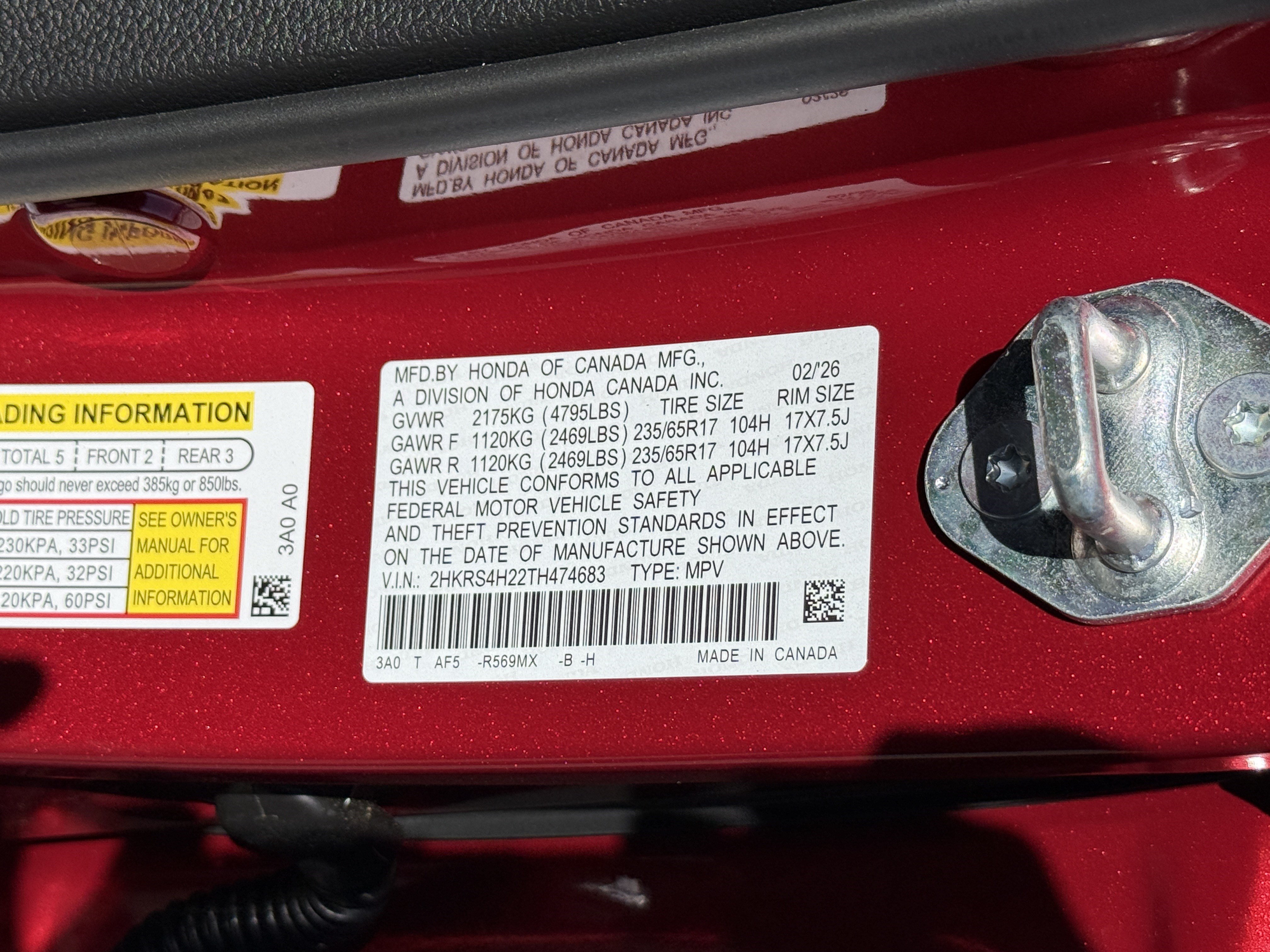 New 2027 Honda CR-V LX image 36