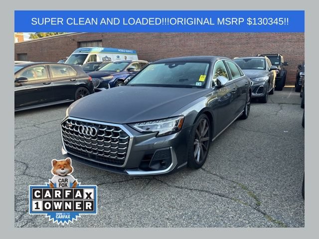 Certified 2023 Audi S8 w/ S8 Comfort Plus Package AWD/4WD image 1
