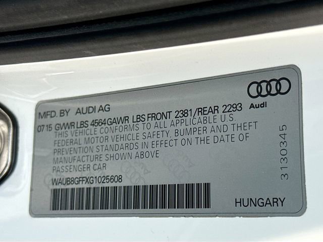 Used 2016 Audi A3 2.0T Premium image 25