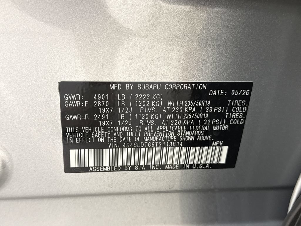New 2026 Subaru Forester Touring AWD/4WD image 30