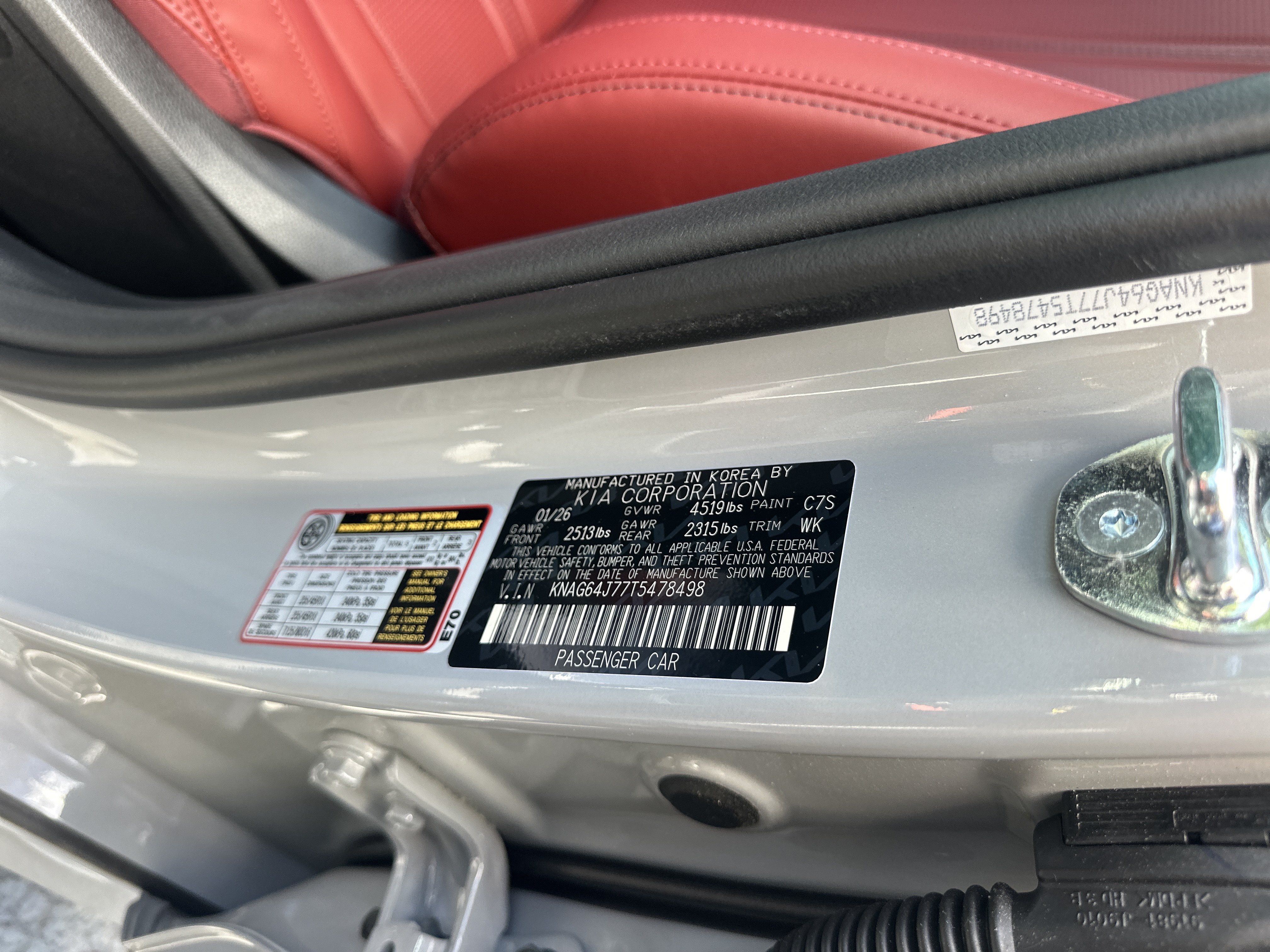 New 2026 Kia K5 GT-Line w/ GT-Line Premium Package AWD/4WD image 31