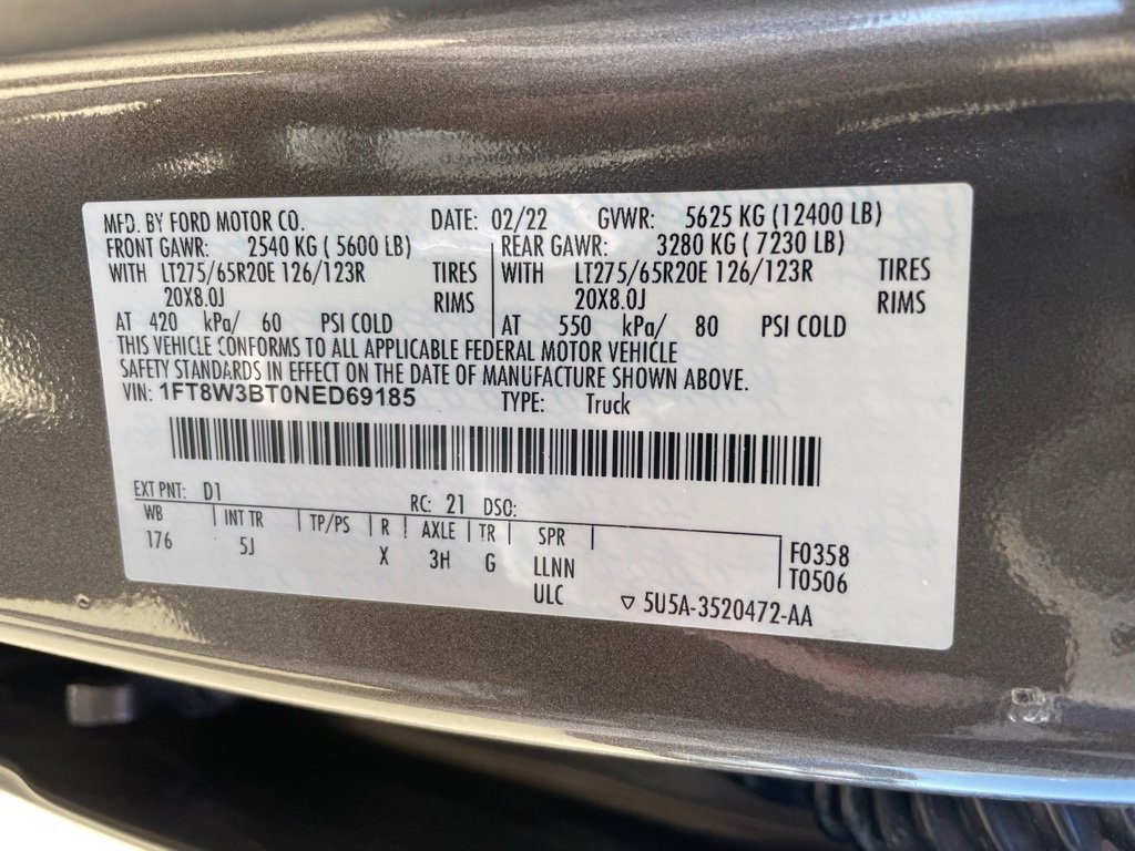 Used 2022 Ford F350 Lariat w/ Lariat Ultimate Package image 44