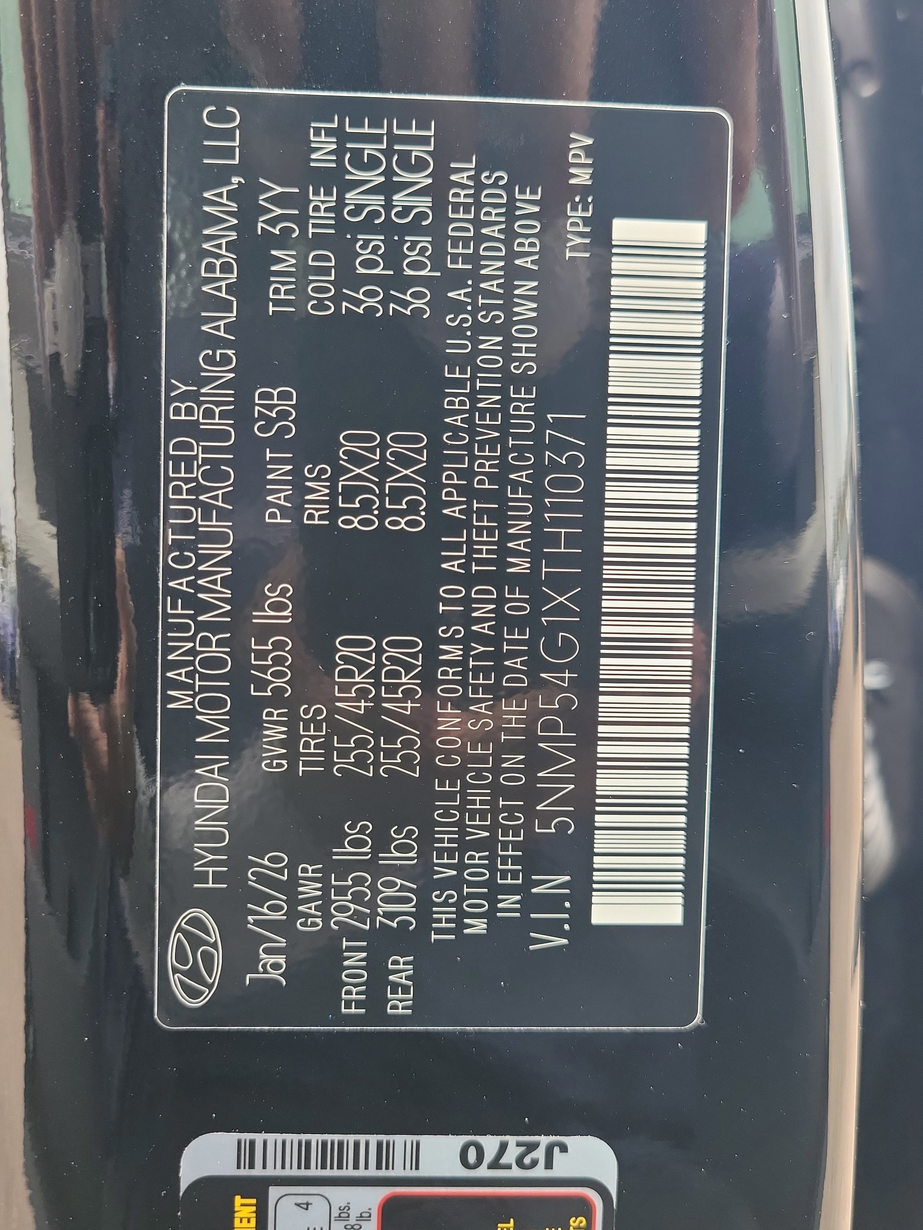 New 2026 Hyundai Santa Fe Calligraphy image 34