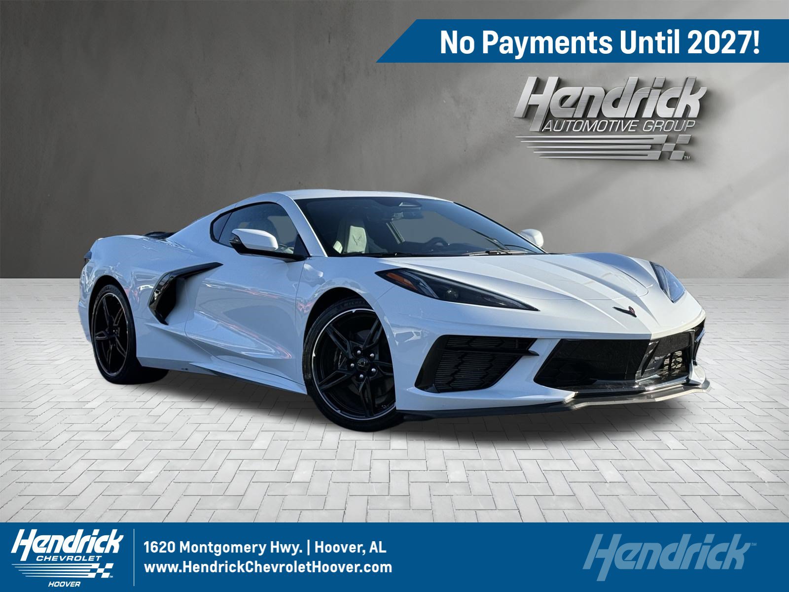 Used 2025 Chevrolet Corvette Stingray Coupe w/ Battery Protection Package RWD image 1