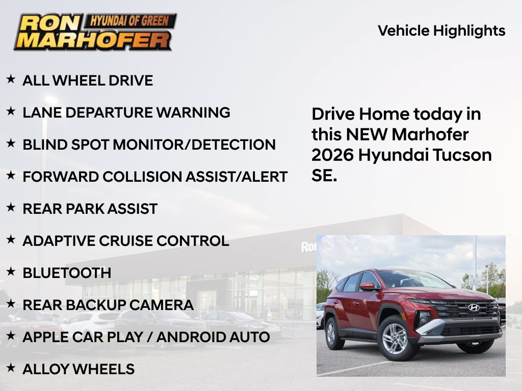 New 2026 Hyundai Tucson SE AWD/4WD image 15