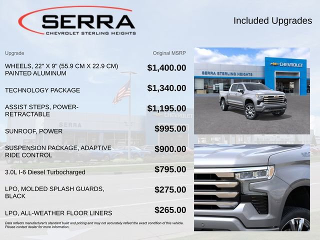 New 2026 Chevrolet Silverado 1500 High Country w/ Technology Package image 4