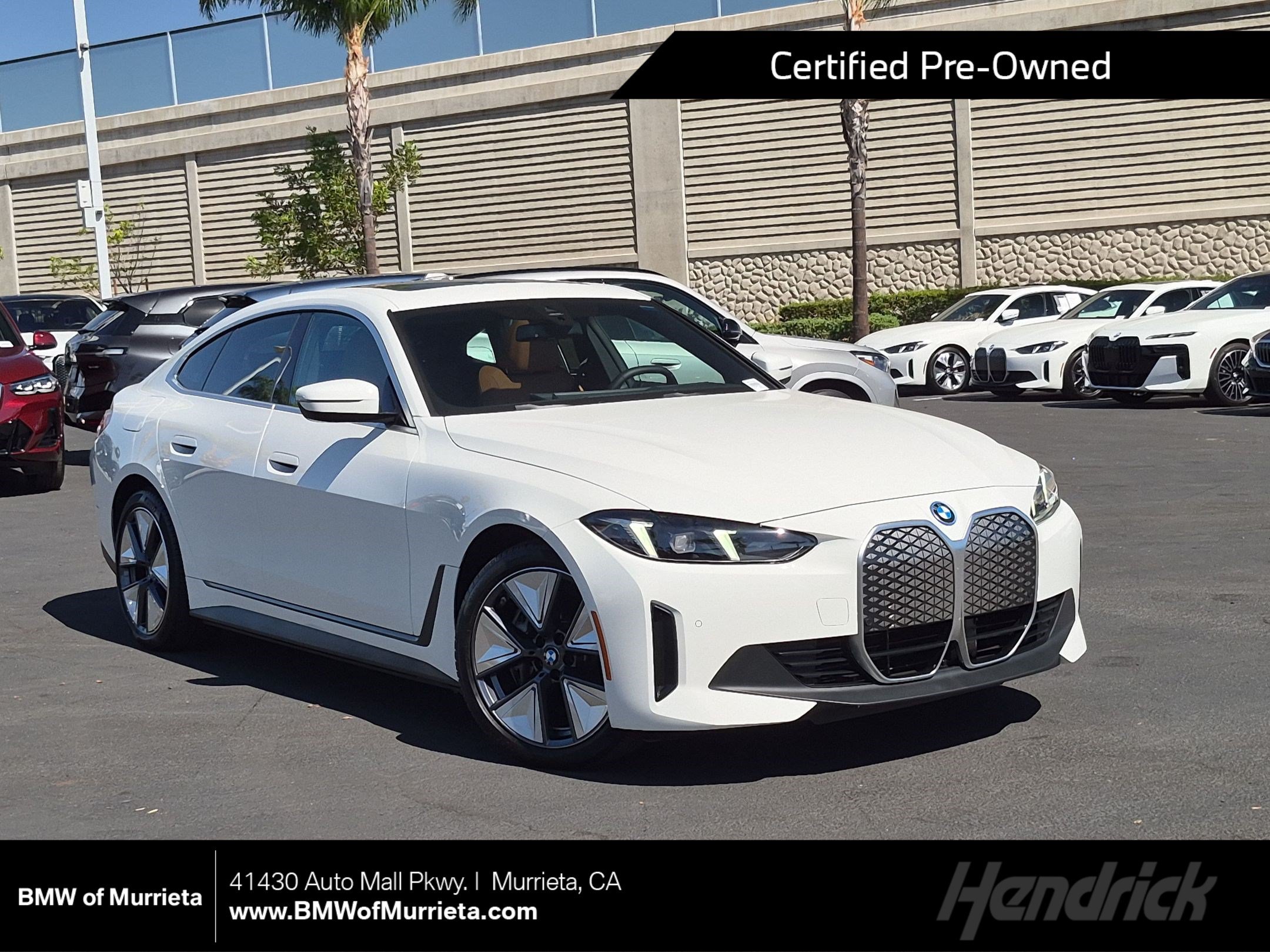 Certified 2025 BMW i4 eDrive40 w/ M Sport Package