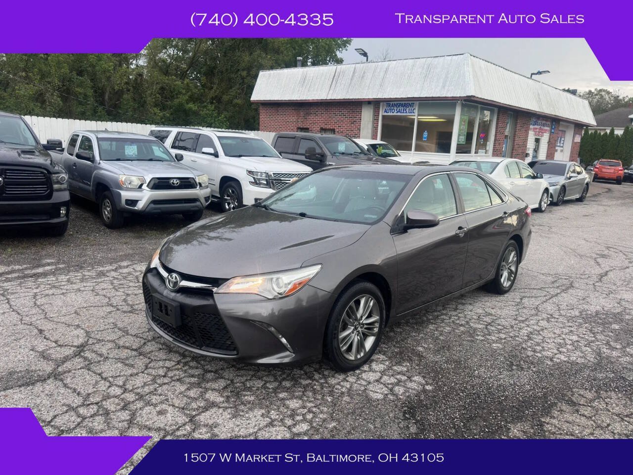 Used 2015 Toyota Camry SE
