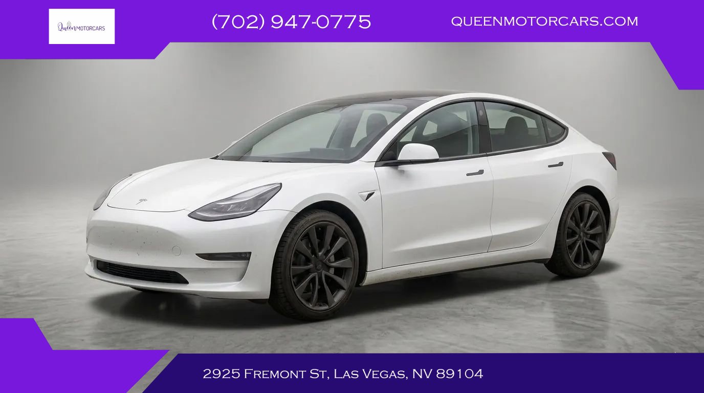Used 2019 Tesla Model 3 Long Range AWD/4WD image 1
