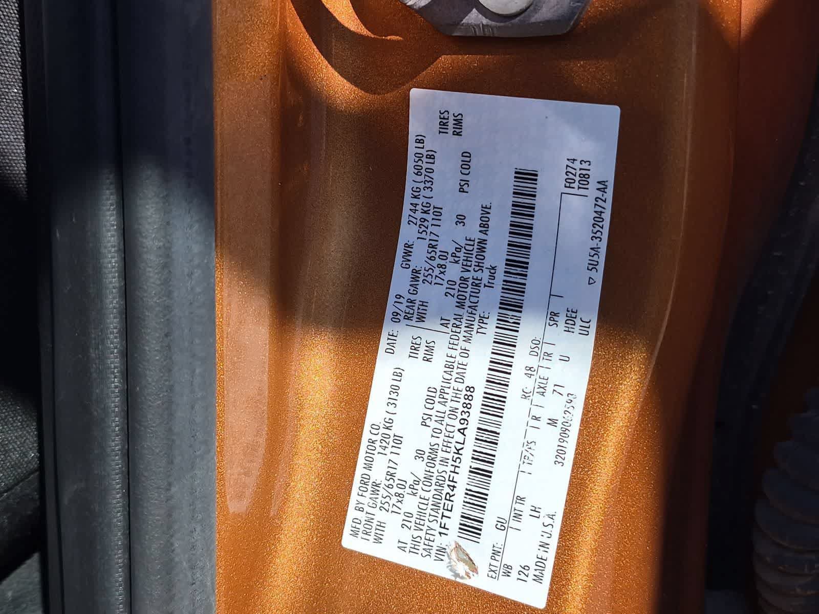 Used 2019 Ford Ranger XLT w/ Equipment Group 301A Mid AWD/4WD image 35