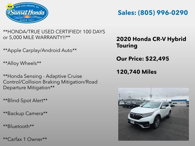 Certified 2020 Honda CR-V Touring image 6
