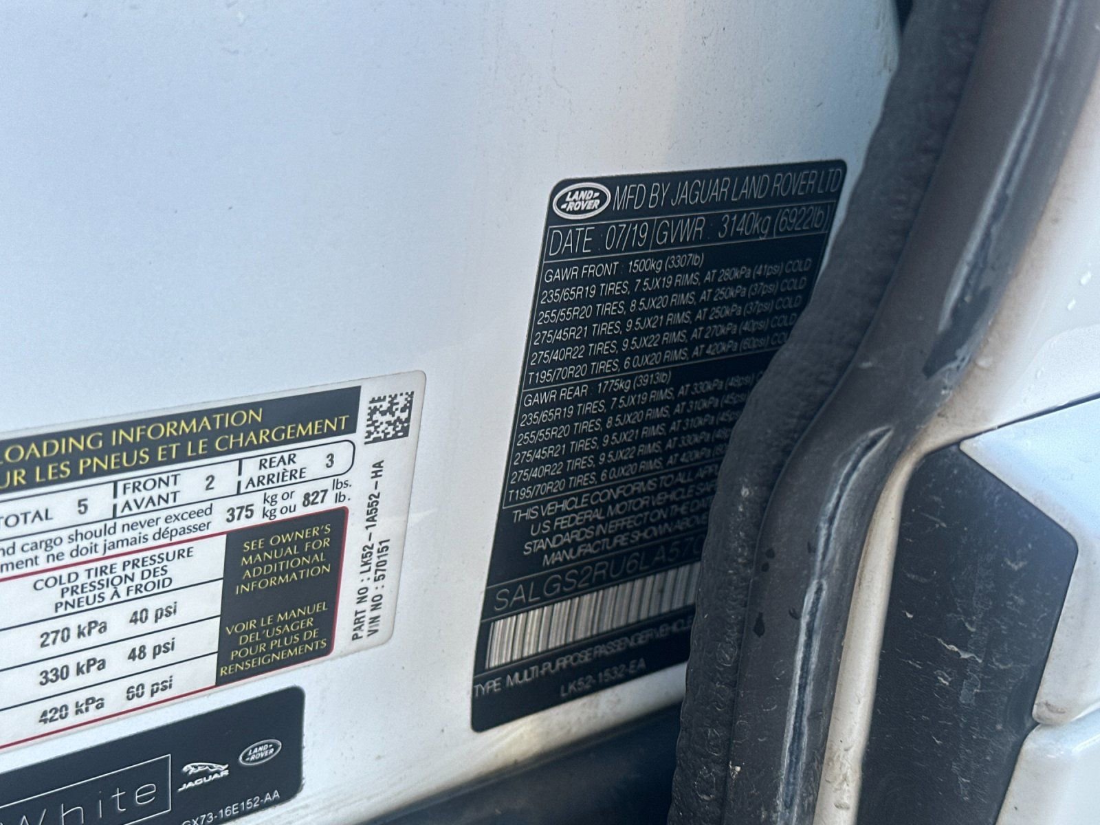 Used 2020 Land Rover Range Rover HSE image 34