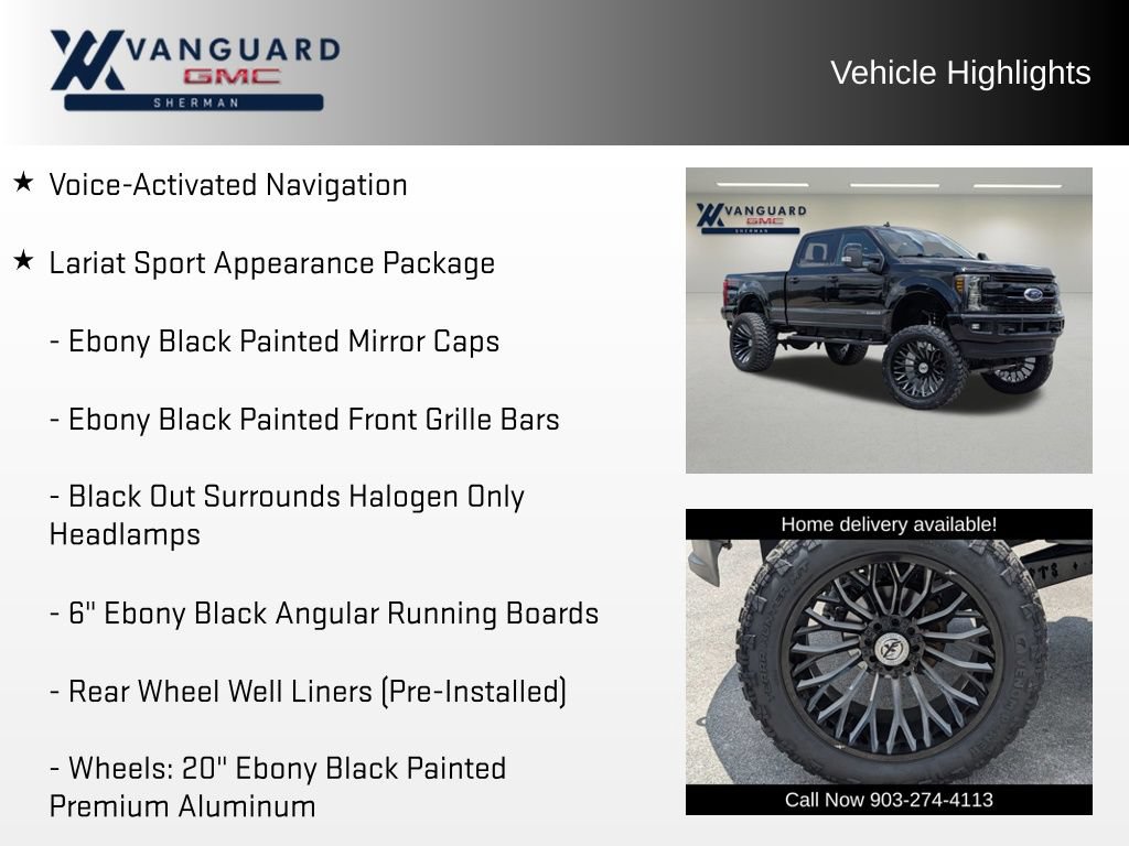 Used 2019 Ford F250 Lariat w/ Lariat Ultimate Package AWD/4WD image 5