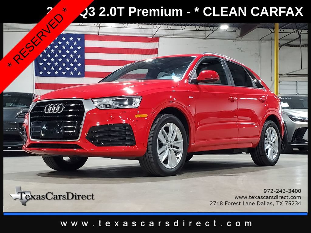 Used 2018 Audi Q3 2.0T Premium