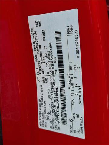 Used 2019 Ford F150 XLT w/ Equipment Group 302A Luxury RWD image 23