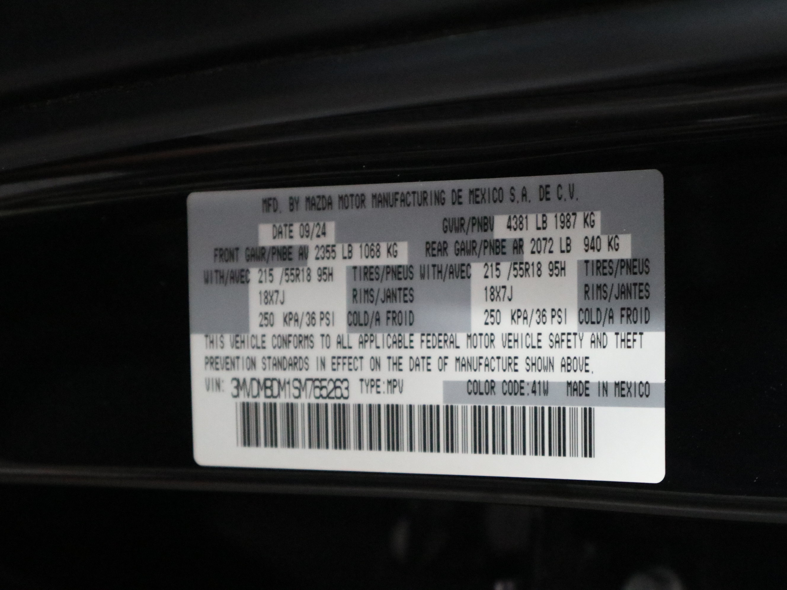 Certified 2025 MAZDA CX-30 AWD 2.5 S w/ Premium Package image 40