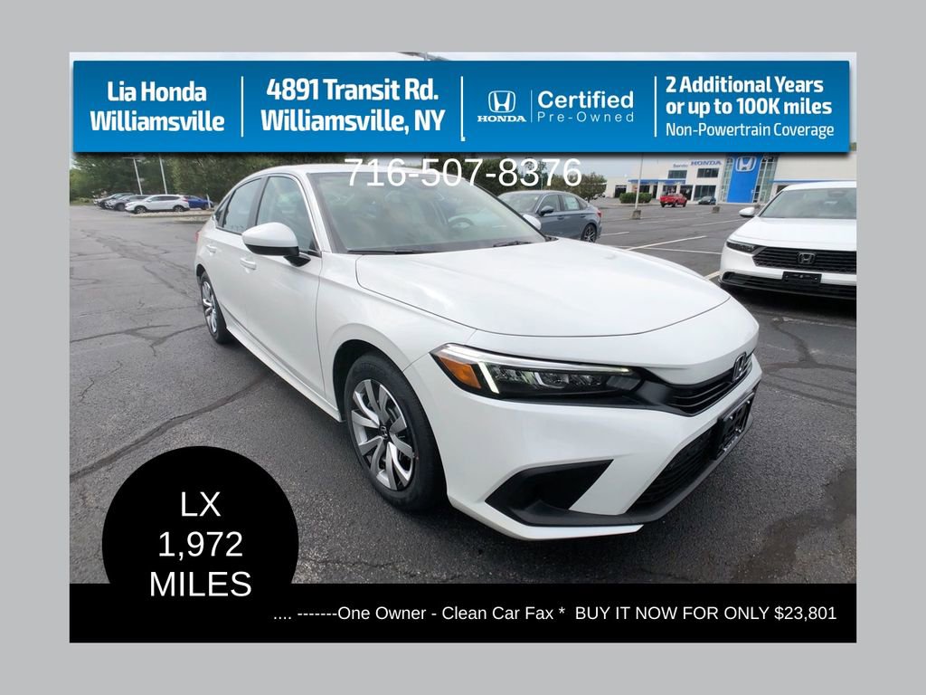 Used 2024 Honda Civic LX
