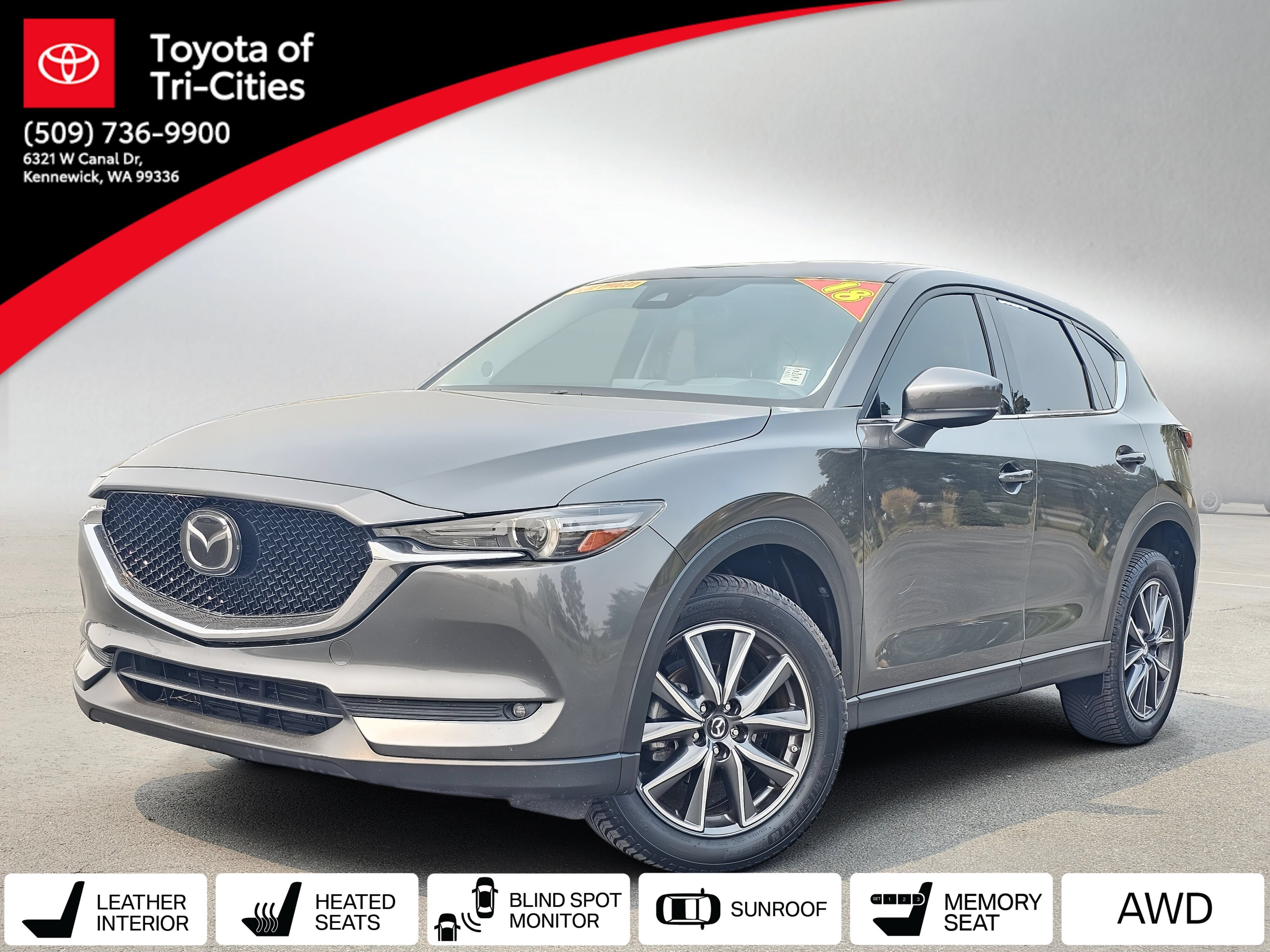 Used 2018 MAZDA CX-5 Grand Touring w/ Premium Package AWD/4WD video 1