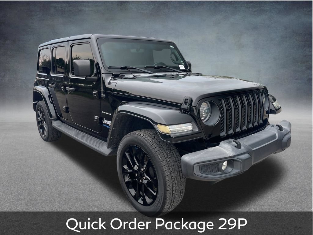 Used 2022 Jeep Wrangler Unlimited Sahara AWD/4WD image 2