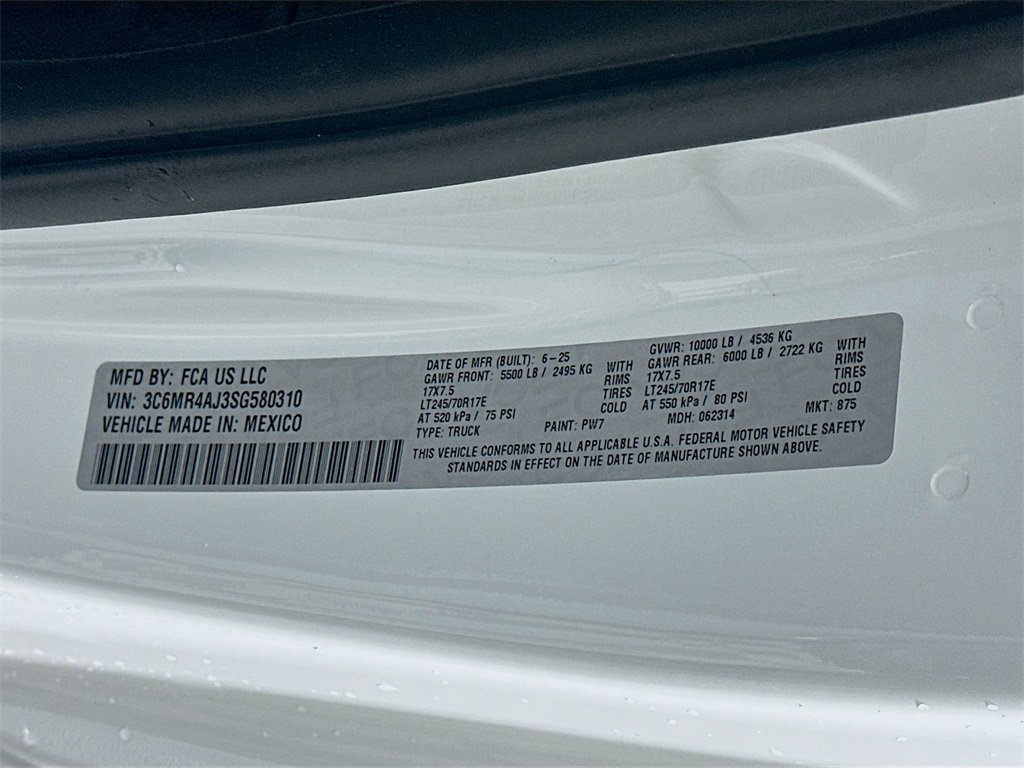 New 2025 RAM 2500 Tradesman image 19