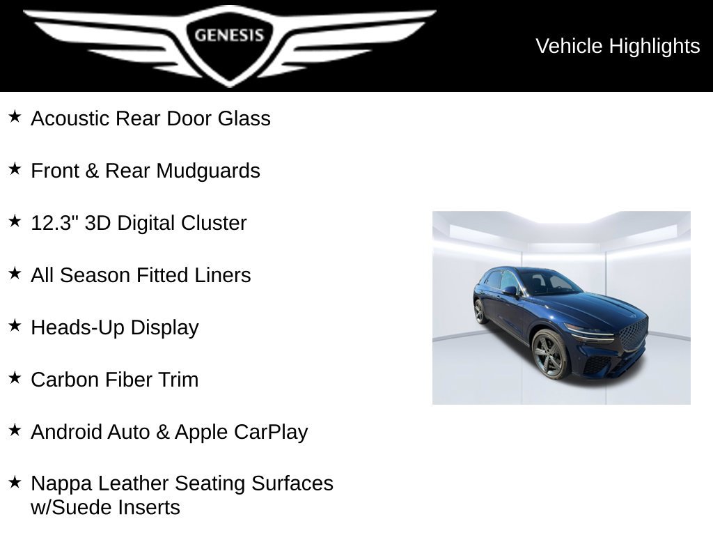 Used 2022 Genesis GV70 3.5T Sport w/ Sport Prestige Package AWD/4WD image 21