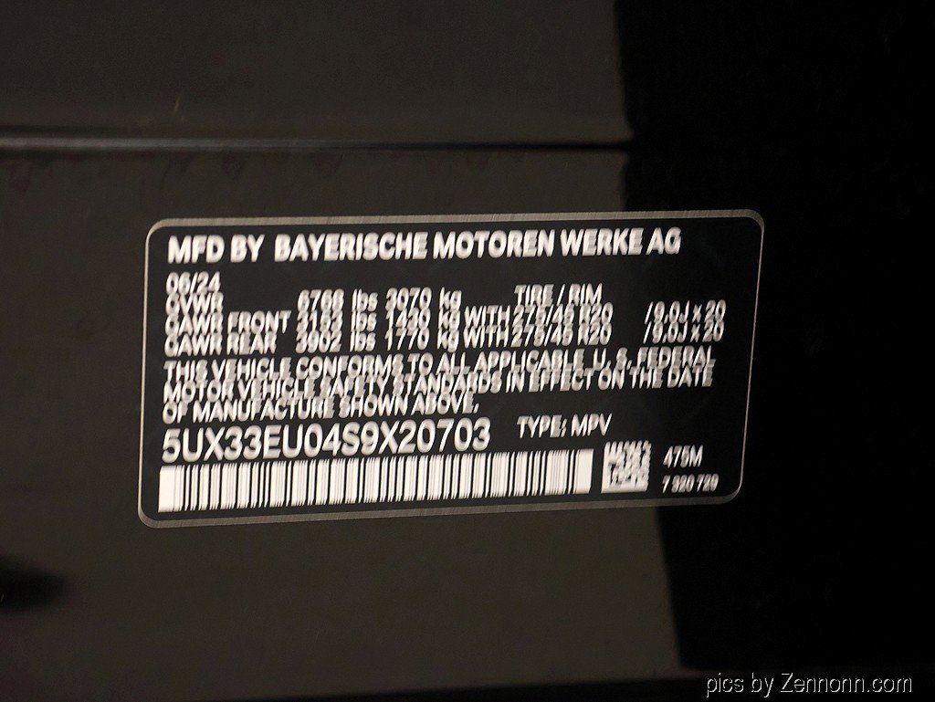 Certified 2025 BMW X5 M60i w/ Climate Comfort Package image 42