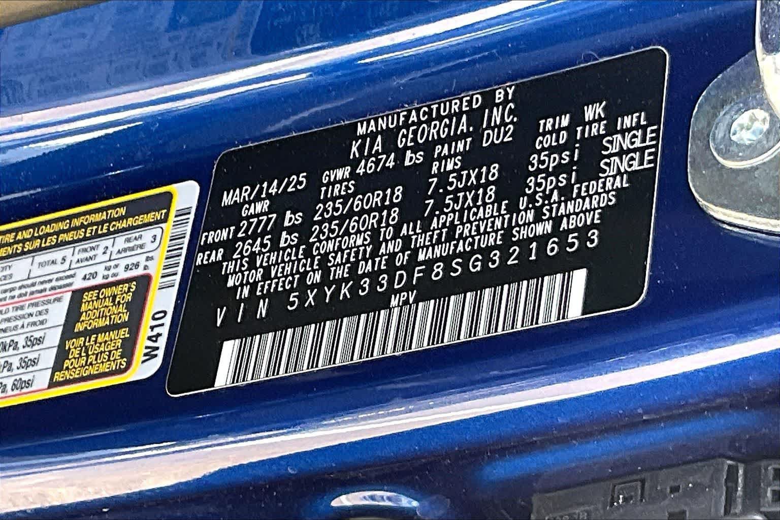 Certified 2025 Kia Sportage EX w/ Premium Package FWD image 18
