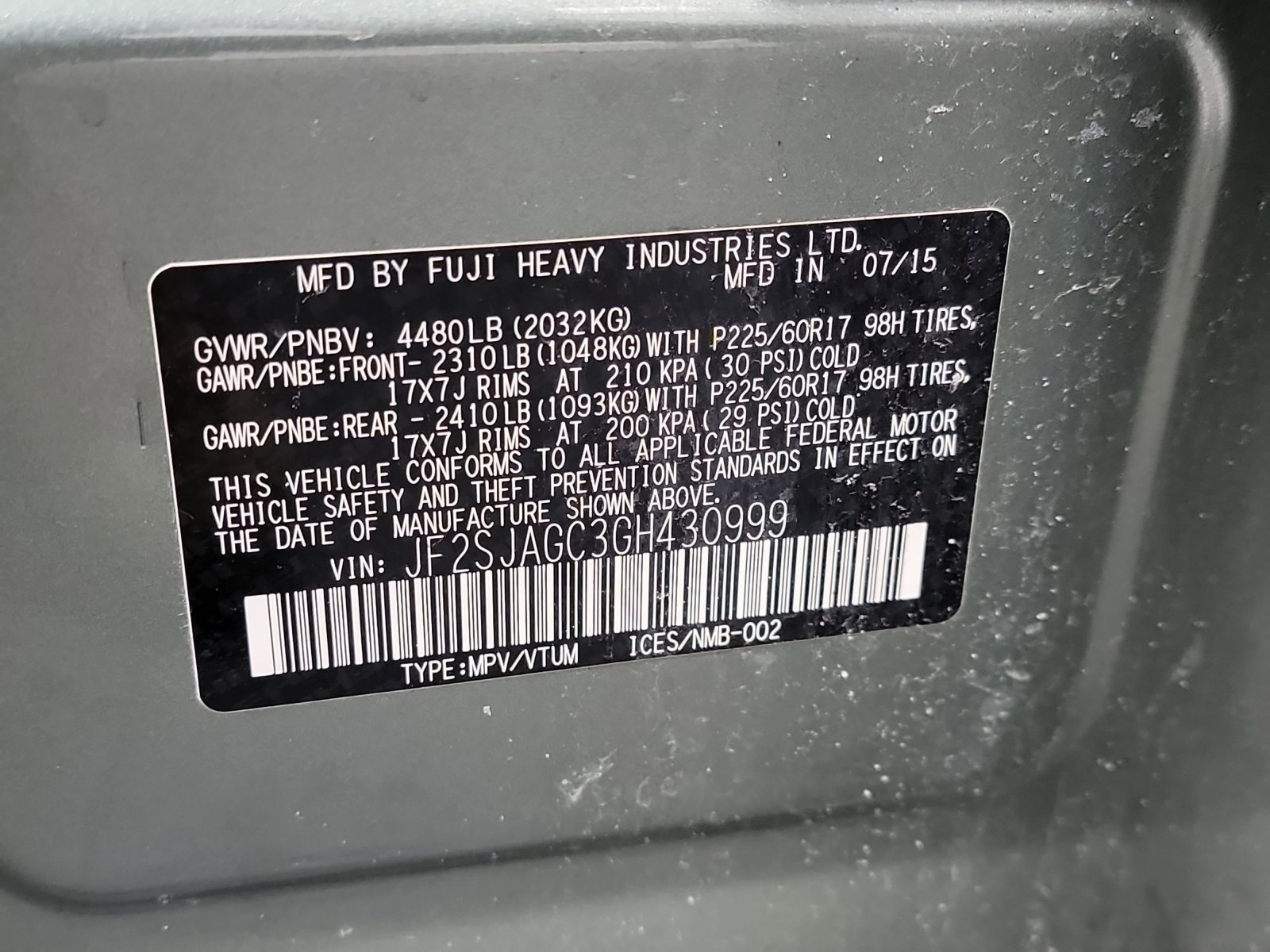 Used 2016 Subaru Forester 2.5i Premium image 33