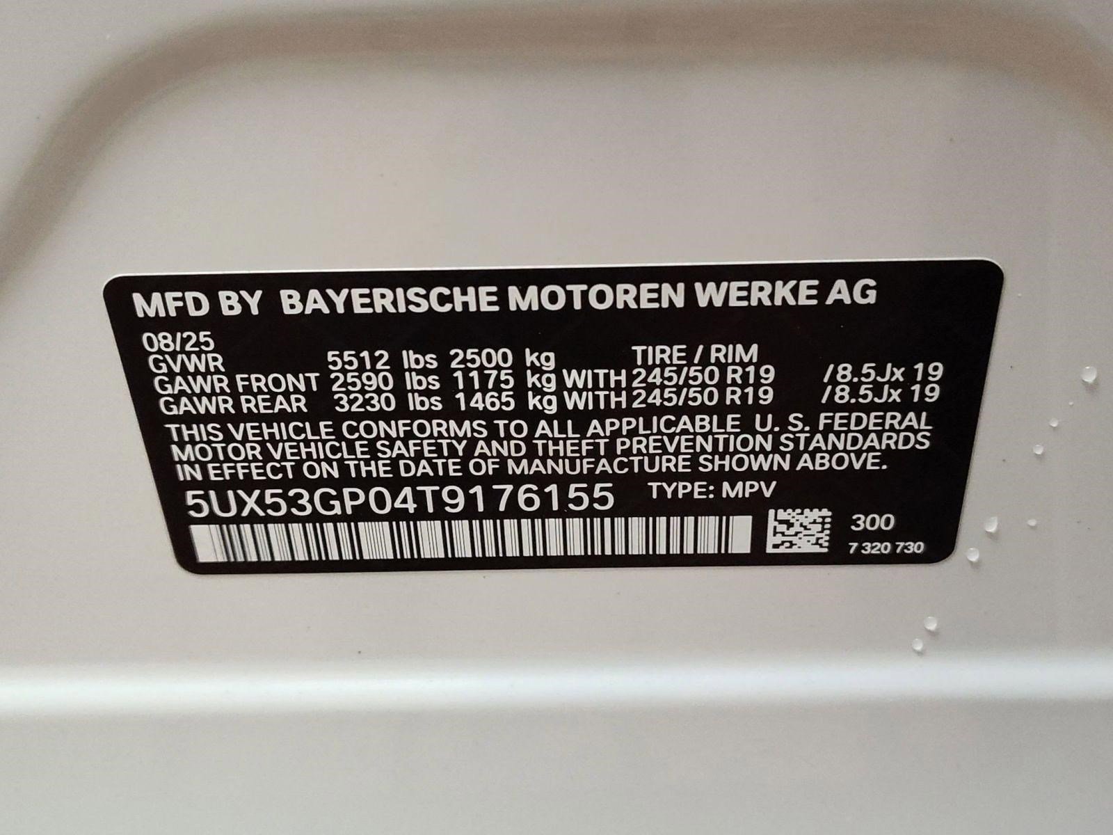 Used 2026 BMW X3 xDrive30 w/ Convenience Package AWD/4WD image 17