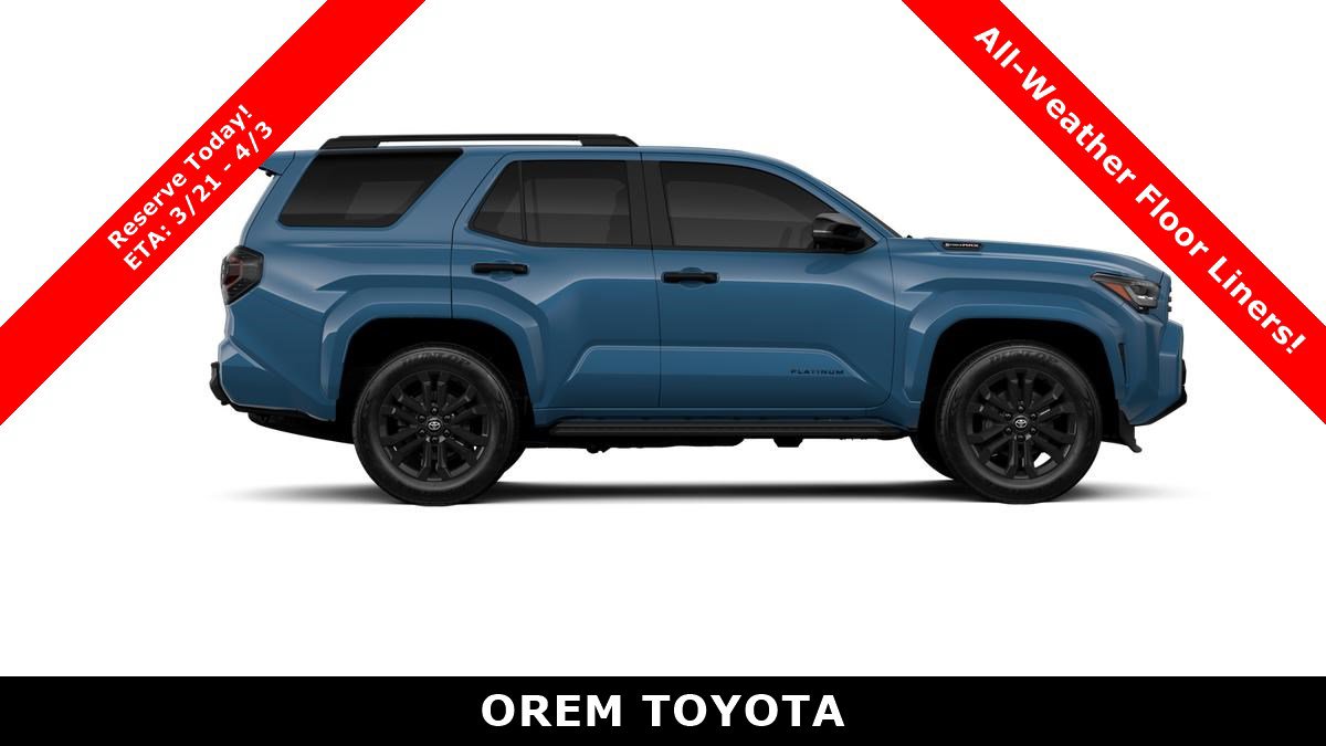 New 2026 Toyota 4Runner Hybrid Platinum image 12