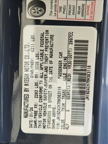 Used 2024 Nissan Z NISMO w/ Floor Mat Package image 19