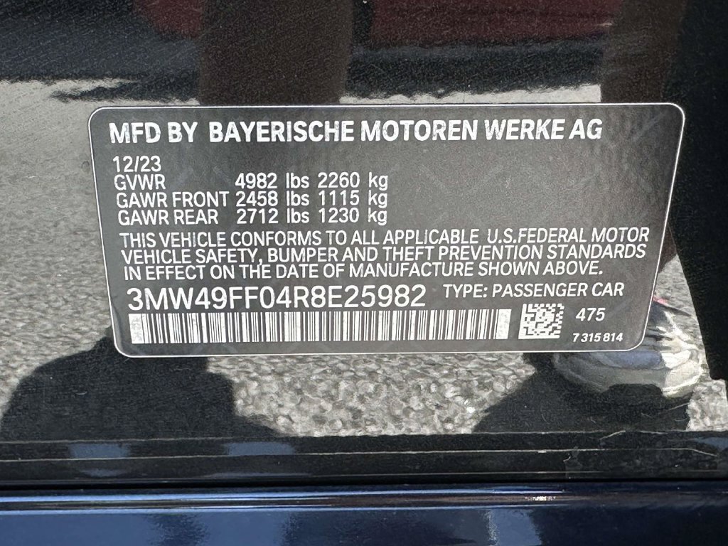 Used 2024 BMW M340i xDrive w/ Premium Package AWD/4WD image 38