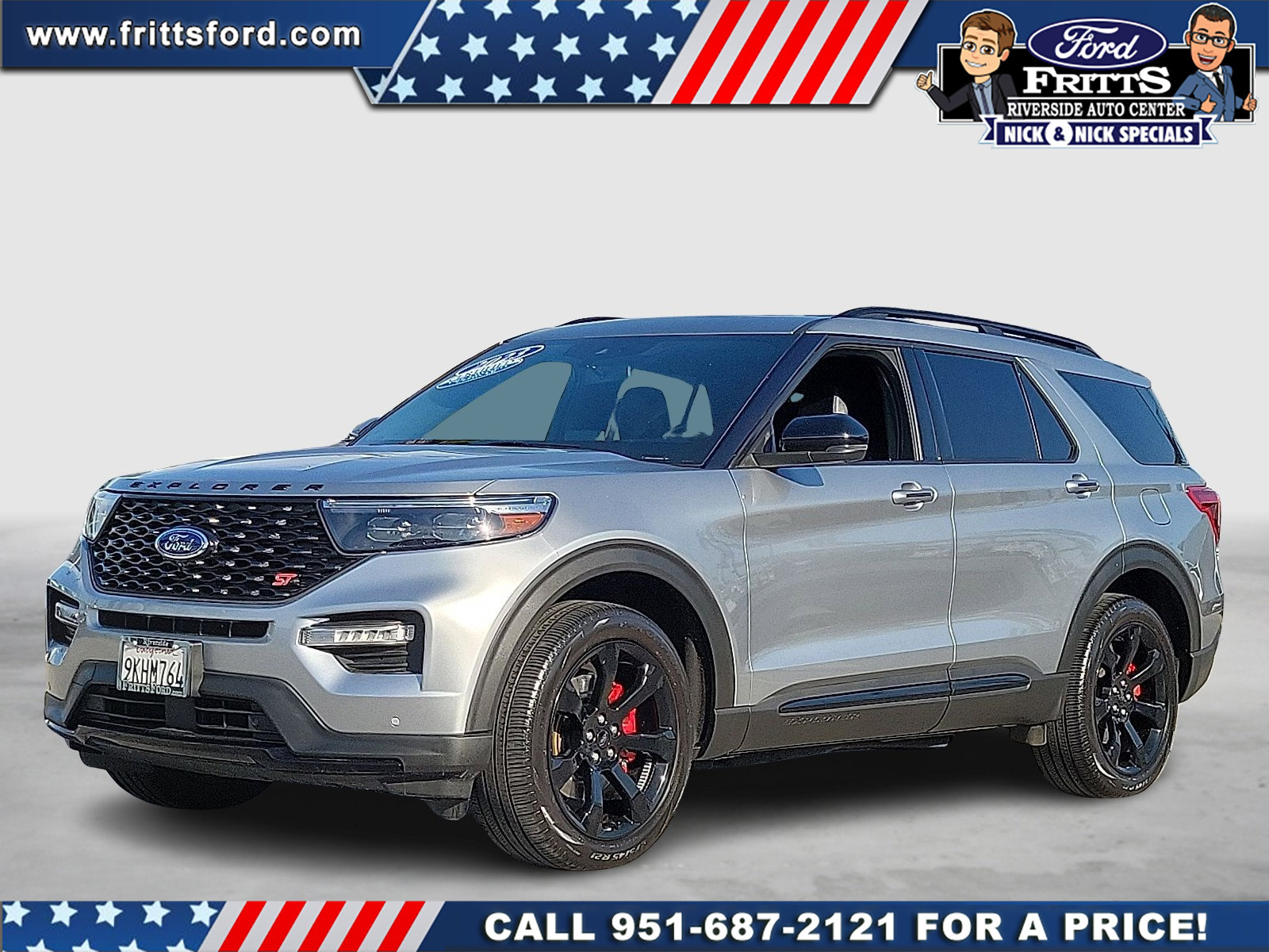 Certified 2023 Ford Explorer ST w/ Equipment Group 401A image 1