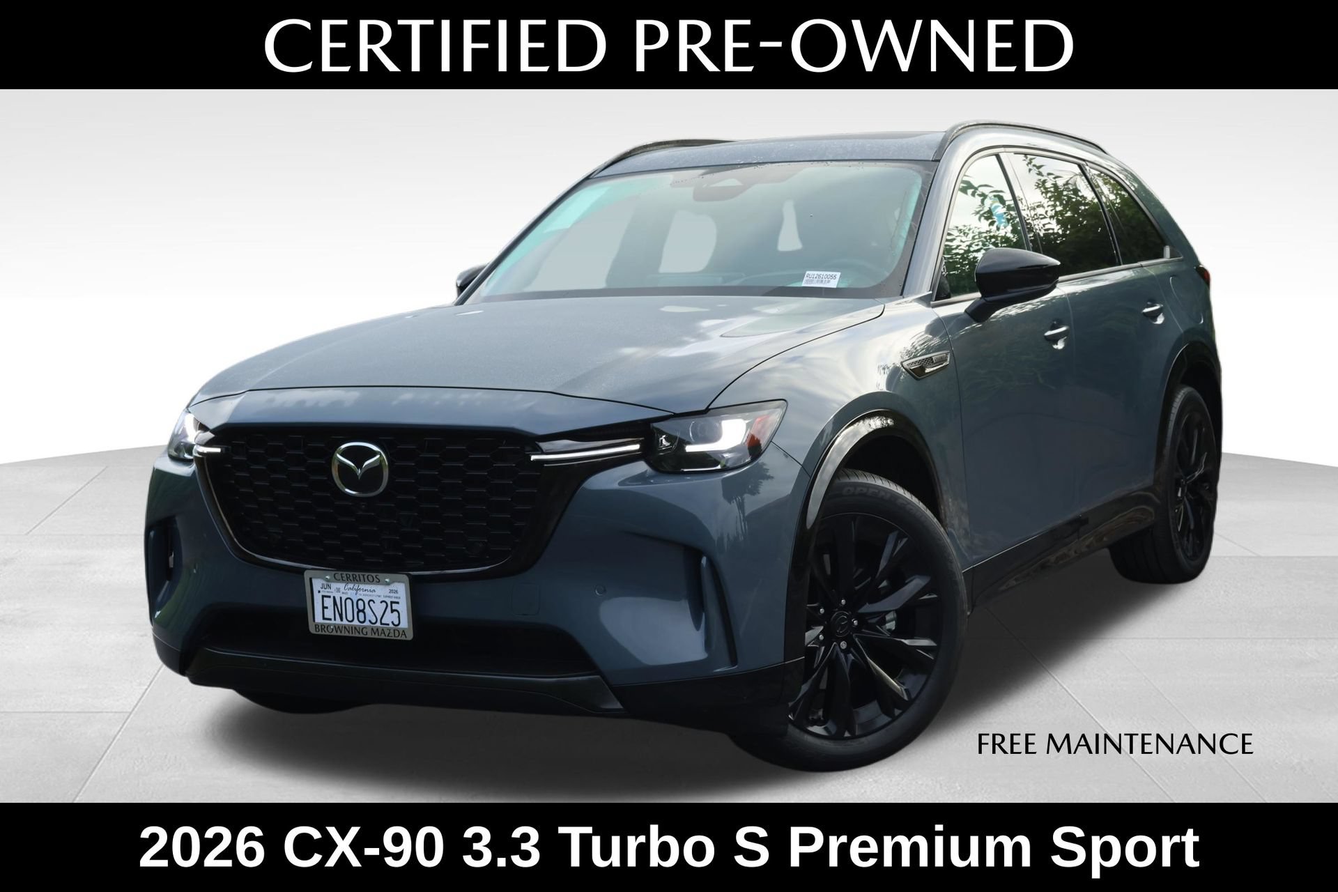 Certified 2026 MAZDA CX-90 3.3 Turbo S w/ Premium Package