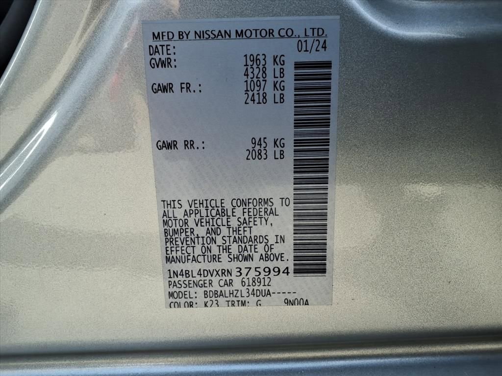 Used 2024 Nissan Altima 2.5 SV image 33