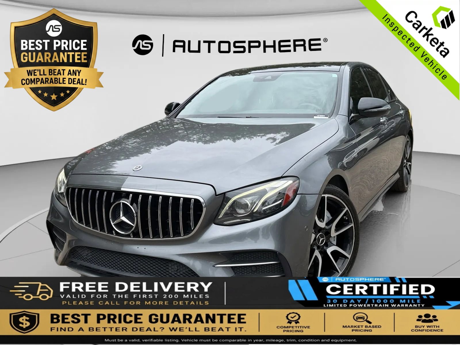 Used 2018 Mercedes-Benz E 43 AMG 4MATIC Sedan image 1