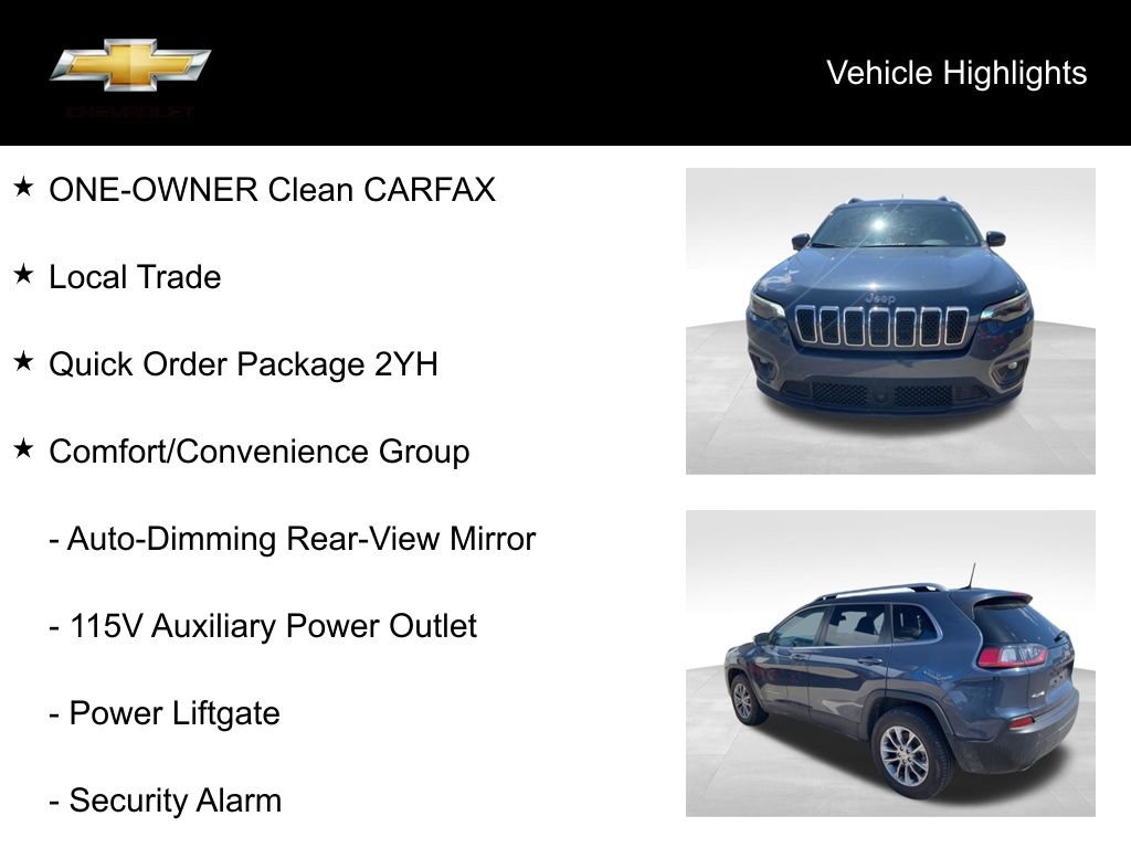 Used 2021 Jeep Cherokee Latitude Lux w/ Comfort/Convenience Group AWD/4WD image 19