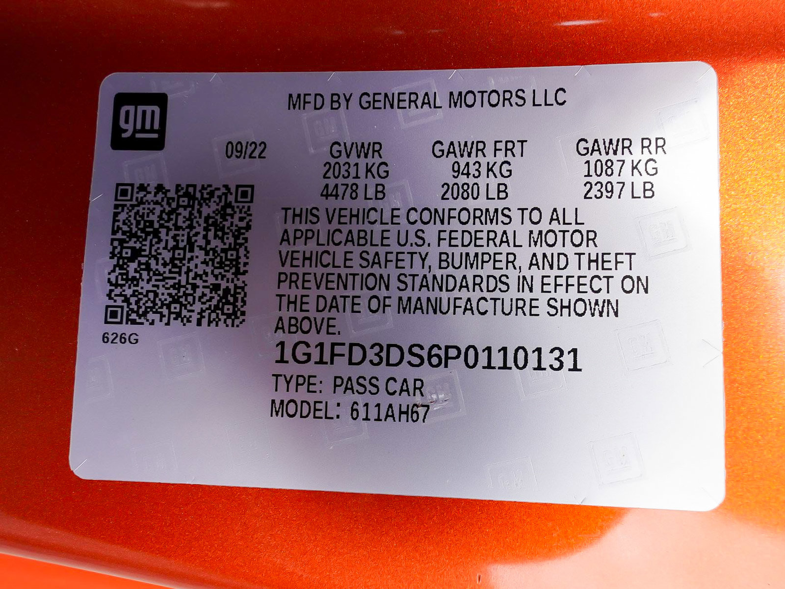 Used 2023 Chevrolet Camaro LT w/ RS Package RWD image 16