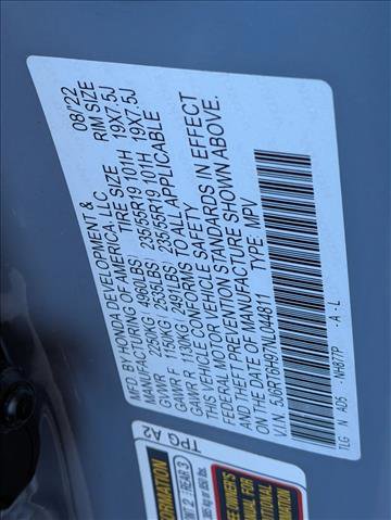 Certified 2022 Honda CR-V Touring image 24