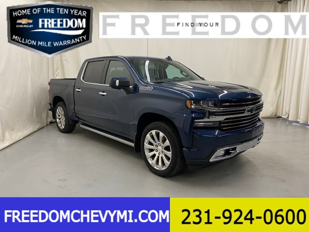 Used 2021 Chevrolet Silverado 1500 High Country w/ Technology Package AWD/4WD image 1