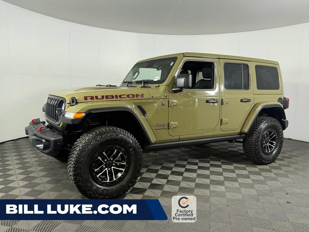 Certified 2025 Jeep Wrangler Unlimited Rubicon