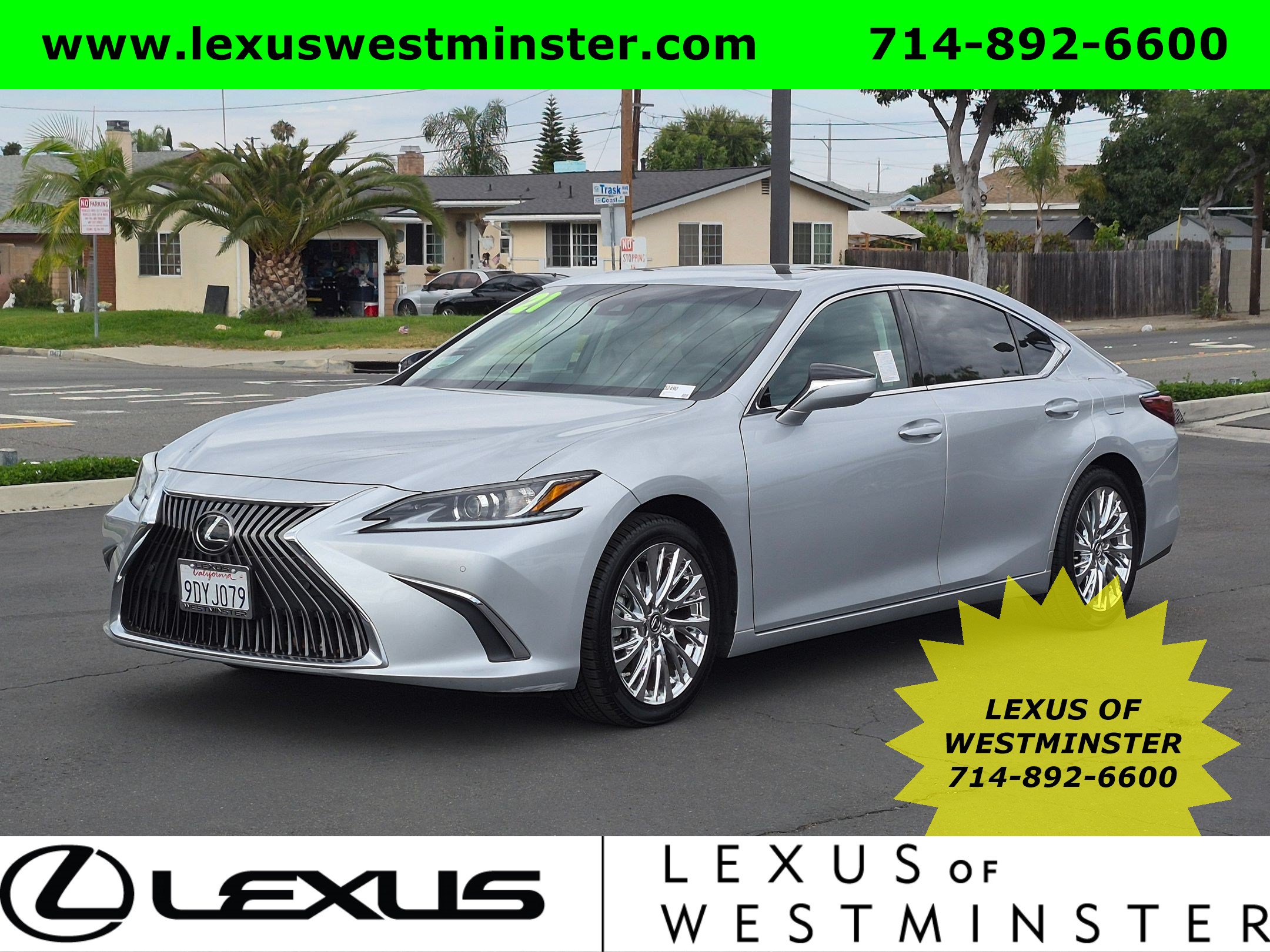 Certified 2021 Lexus ES 350 w/ Premium Package