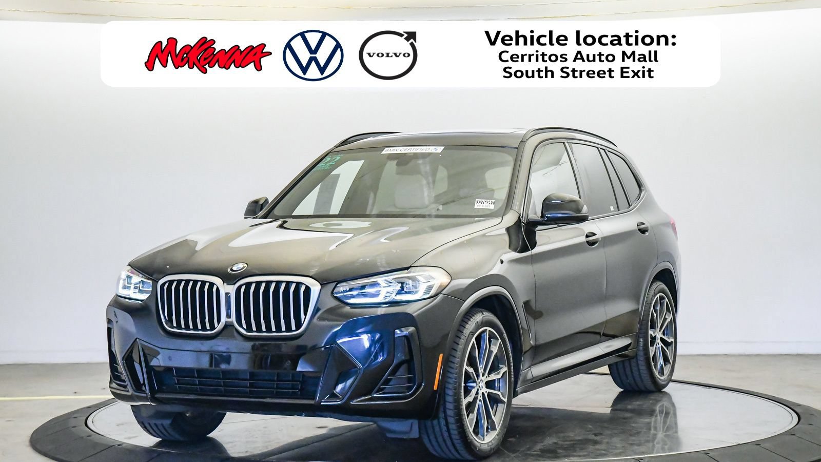 Used 2022 BMW X3 sDrive30i w/ M Sport Package 2