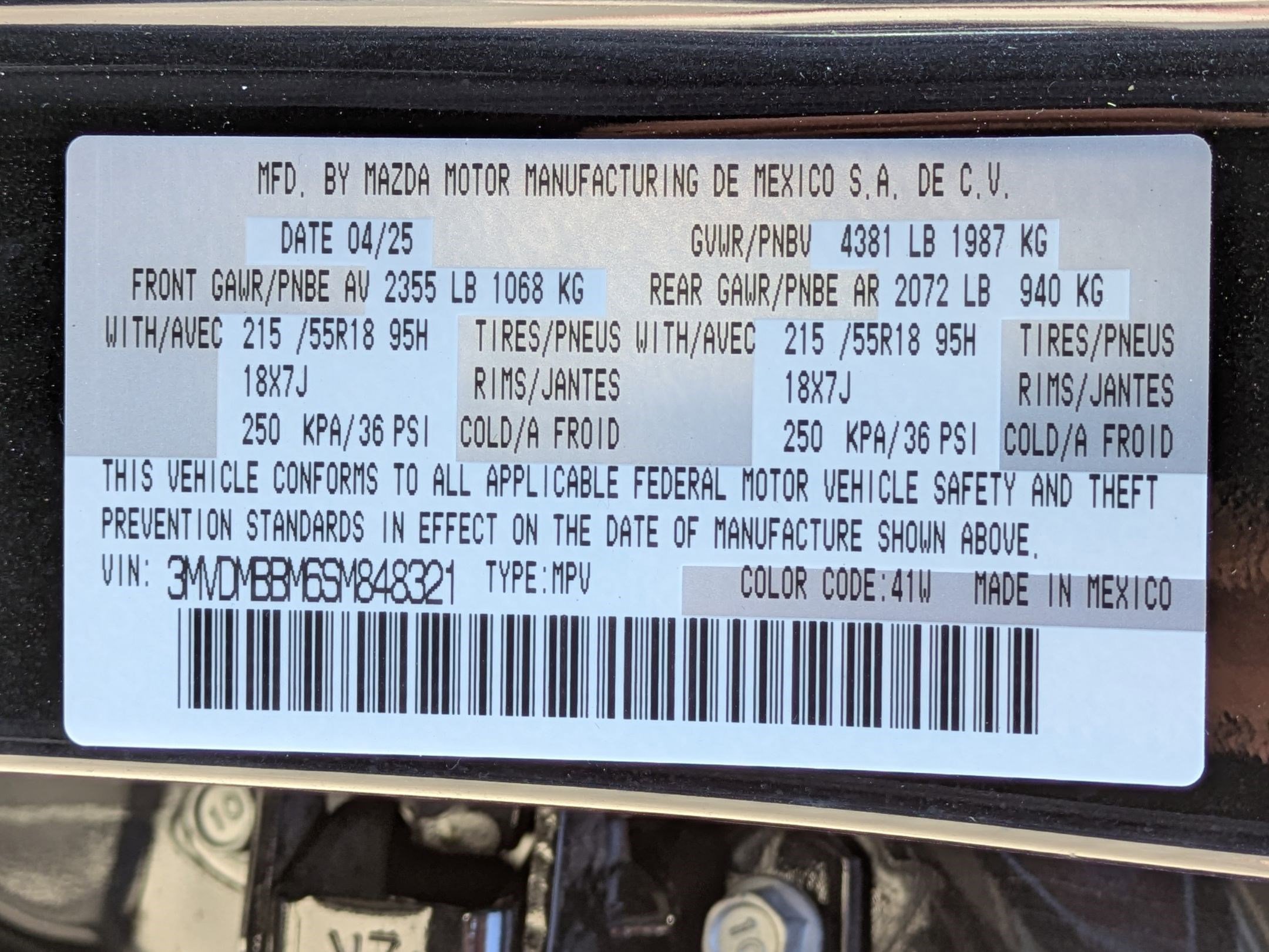 New 2025 MAZDA CX-30 AWD 2.5 S w/ Select Sport Pkg image 22