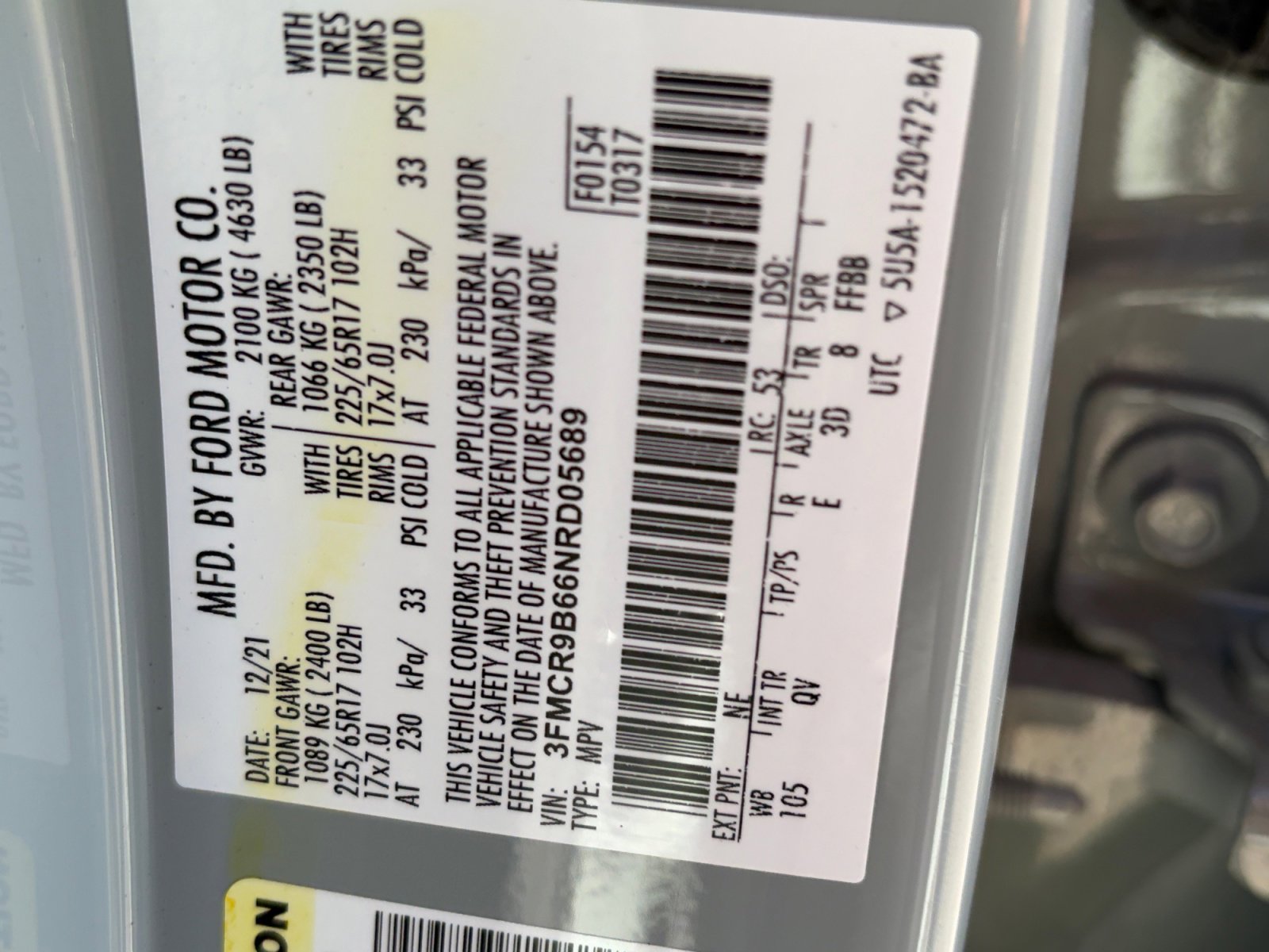 Used 2022 Ford Bronco Sport Big Bend w/ Convenience Package image 31