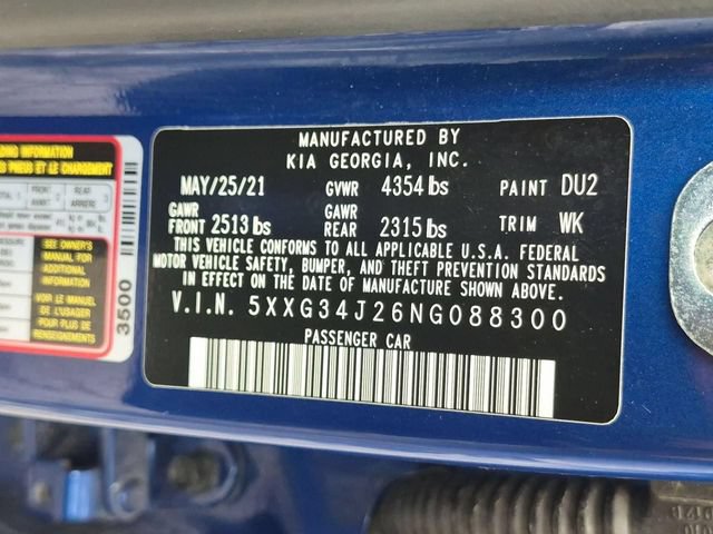 Used 2022 Kia K5 EX w/ EX Premium Package FWD image 32
