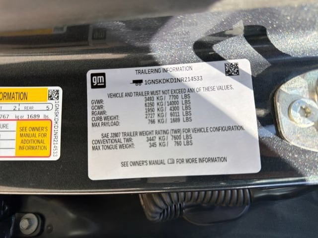 Used 2022 Chevrolet Suburban Z71 AWD/4WD image 29